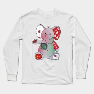 Weihnachtselefant Long Sleeve T-Shirt